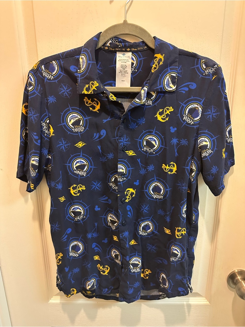 Disney Cruise Line Short-Sleeve Button-Down Shirt